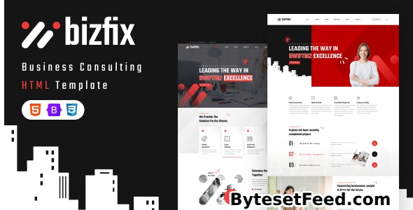 Bizfix- Business Consulting HTML Template