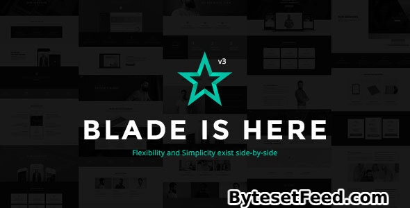 Blade v3.6.3 - Responsive Multi-Functional Theme