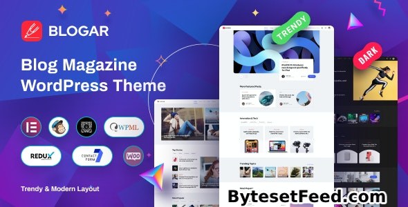 Blogar v1.2.8 - Blog Magazine WordPress Theme