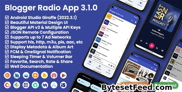 Blogger Radio App v3.1.0 - Blogger API