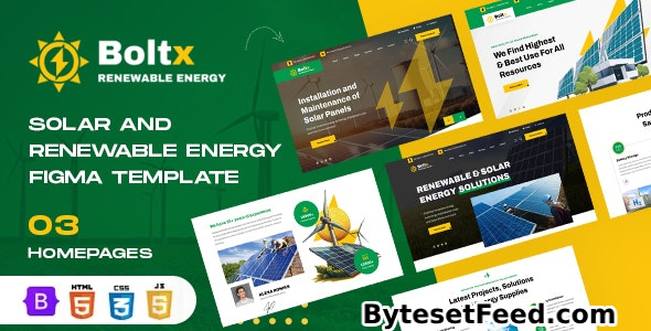 Boltx - Solar Energy HTML Template