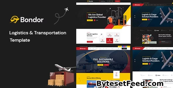 Bondor - Logistics & Transportation HTML Template