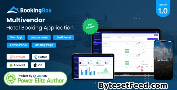 BookingBox v1.0 - Complete MultiVendor Hotel Booking Application SAAS - nulled