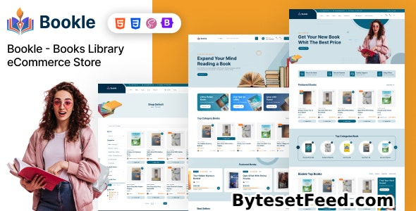 Bookle - Books Library eCommerce Store