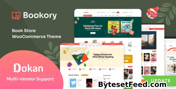 Bookory v2.1.6 - Book Store WooCommerce Theme