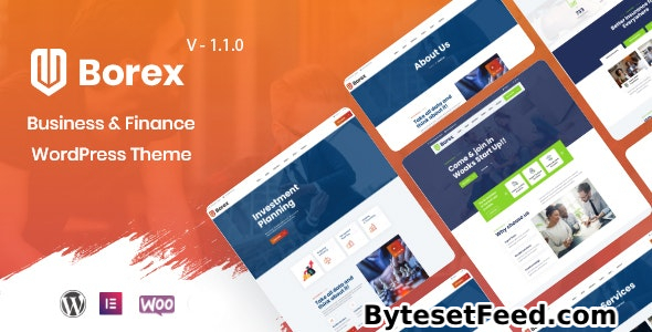Borex v1.1.3 - Business And Finance WordPress Theme
