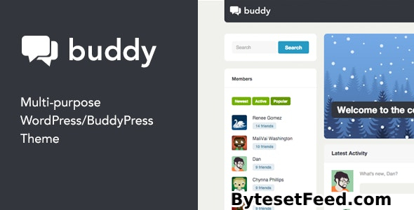 Buddy v2.23.1 - Multi-Purpose WordPress / BuddyPress Theme