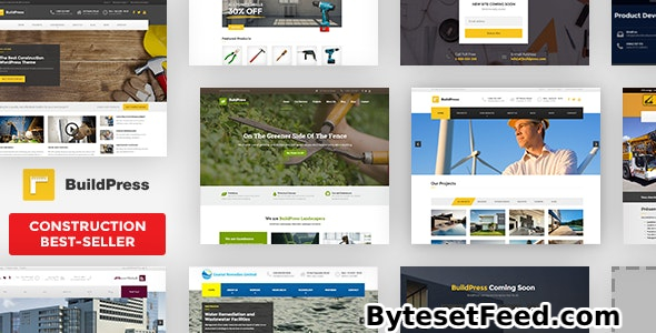 BuildPress v5.7.0 - Multi-purpose Construction and Landscape