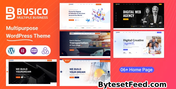 Busico v1.0.5 - Multipurpose Business & Technology WordPress Theme