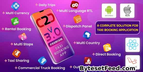 Cab2door v3.0 - Online Taxi Booking App Full Solution