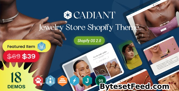 Cadiant v1.2 - Jewelry Store Shopify Theme OS 2.0