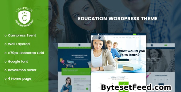 Campress v1.28 - Responsive Education, Courses and Events