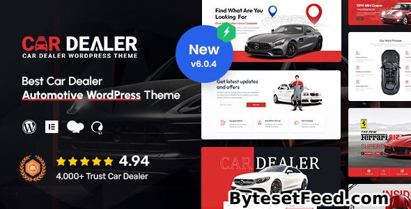 Car Dealer v6.0.4 - Automotive Responsive WordPress Theme