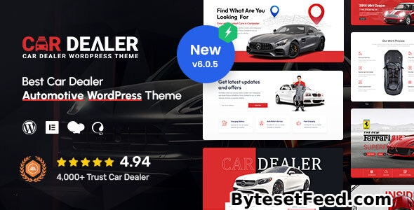 Car Dealer v6.0.5 - Automotive Responsive WordPress Theme