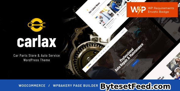 Carlax v1.0.9 - Car Parts Store & Auto Service Theme