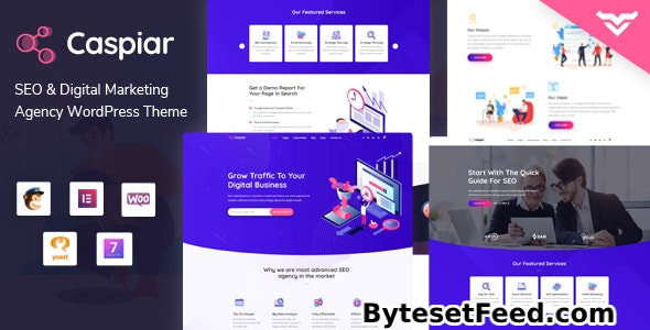 Caspiar v1.4 - Digital Marketing & Agency WordPress Theme