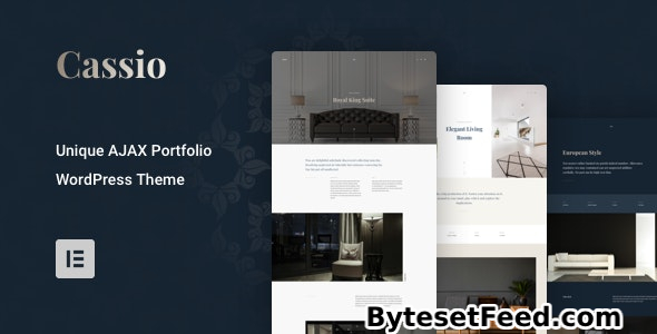 Cassio v3.2.6 - AJAX Portfolio WordPress Theme