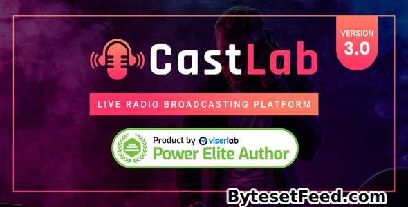 CastLab v3.0 - Live Radio Broadcasting Platform - nulled