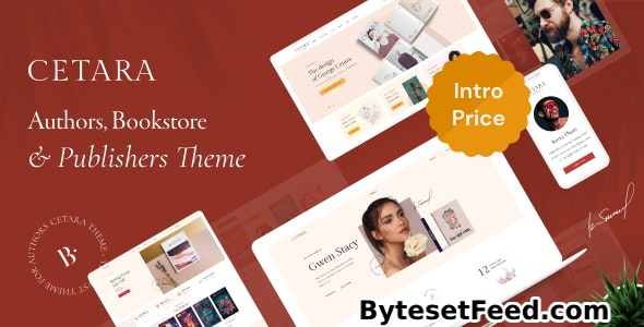 Cetara v2.0 - Beautiful WordPress Theme for Authors