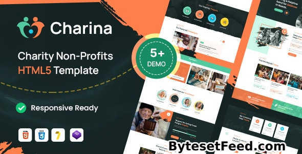 Charina – Charity and Nonprofit HTML5 Template