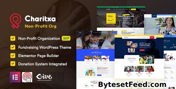 Charitxa v1.0 - Multipurpose Nonprofit WordPress Theme