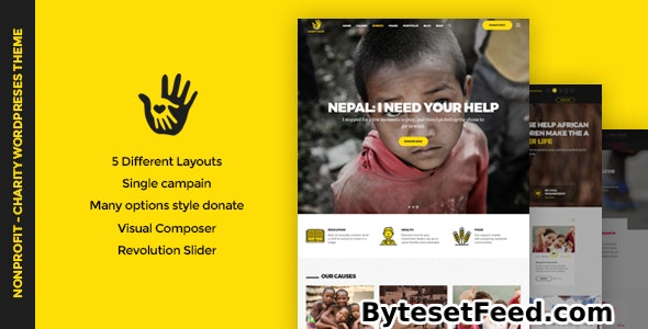 CharityHeart v1.11 - Charity, Crowdfunding, Nonprofit Theme