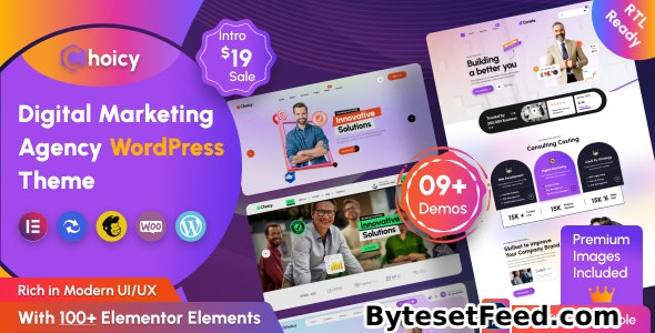 Choicy v1.0.3 - Digital Marketing Agency WordPress Theme