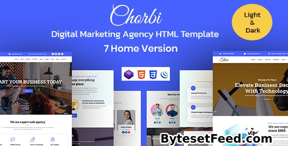 Chorbi - Digital Marketing Agency HTML5 Template