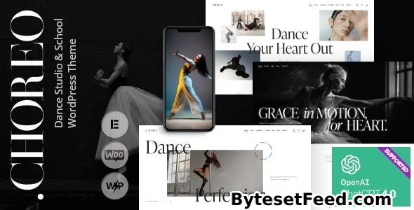 Choreo v1.0 - Dance Studio & School WordPress Theme