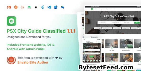 City Guide v1.1.1 - Complete Directory Listing Platform (Frontend, Mobile App with Admin Panel)