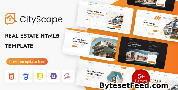 CityScape – Real Estate HTML Template Multipurpose