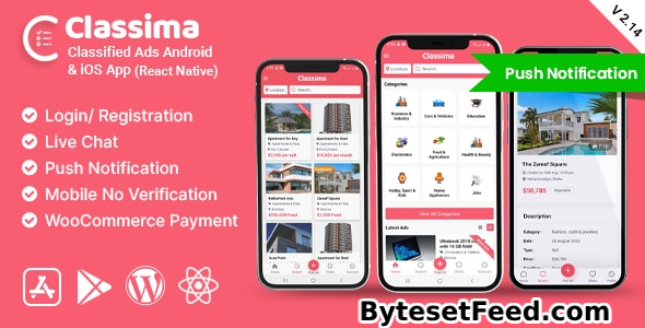 Classima v2.52.4 - Classified ads Android & iOS App