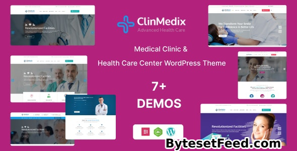 Clinmedix v2.7 - Health And Medical WordPress Theme