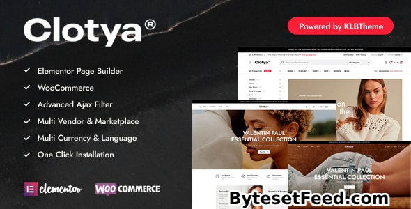 Clotya v1.2.4 - Fashion Store eCommerce Theme