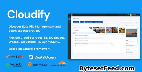 Cloudify v1.0.1 - Self-Hosted File Manager and Cloud Storage - nulled