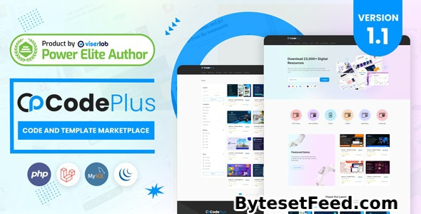 CodePlus v1.1 - Code And Template Marketplace - nulled