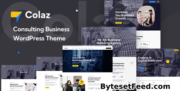 Colaz v1.0 - Business Consulting WordPress Theme