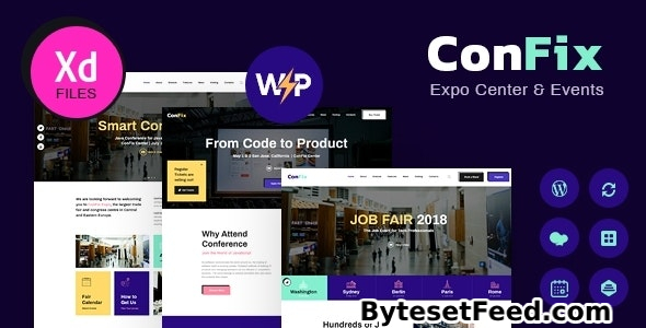 ConFix v1.0.9 - Expo & Events WordPress Theme