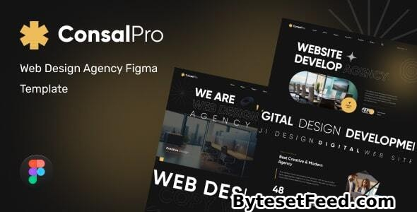 ConsalPro - Web Design Agency Figma Template