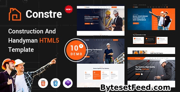 Constre – Construction and Handyman HTML5 Template
