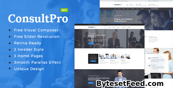 ConsultPro v3.0 - Finance and Consultancy WordPress Theme