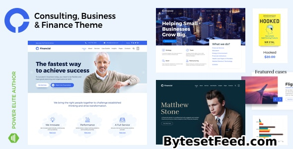 Consultancy v17.2 - Business Consulting WordPress Theme