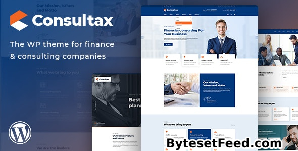 Consultax v1.2.0 - Financial & Consulting WordPress Theme