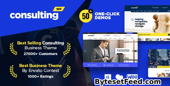 Consulting v6.5.20 - Business, Finance WordPress Theme