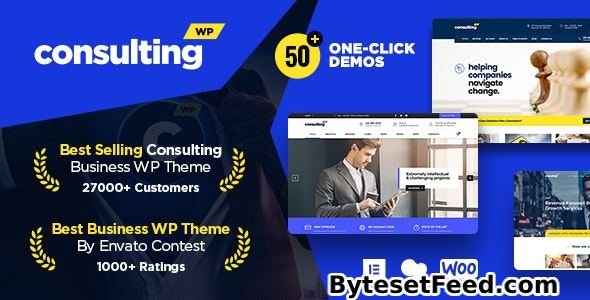 Consulting v6.6.0 - Business, Finance WordPress Theme