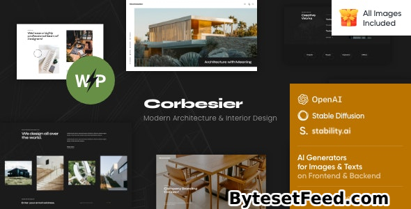 Corbesier v1.12 - Modern Architecture & Interior Design WordPress Theme