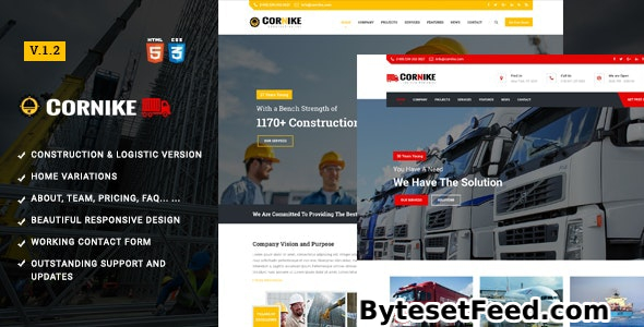 Cornike - Construction Company HTML Template