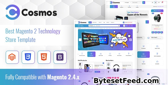 Cosmos v1.3.0 - Hitech Store Magento 2 Theme
