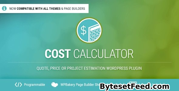 Cost Calculator v2.4.3 - WordPress Plugin