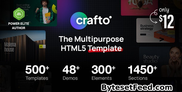 Crafto - The Multipurpose HTML5 Template